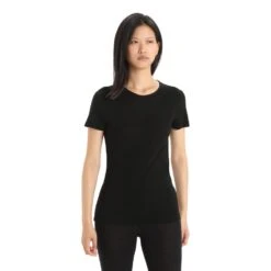 Icebreaker Icebreaker Women's Merino 175 Everyday Short Sleeve Crewe Thermal Top