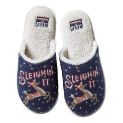Reef Reef X Tipsy Elves Sleighin It Slippers