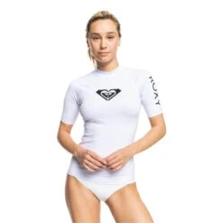 Roxy Roxy Whole Hearted Short Sleeved Rash Vest