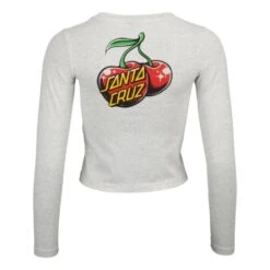 Santa Cruz Santa Cruz Cherry Dot Long Sleeve T-Shirt -Volcome Shop santa cruz cherry dot long sleeve t shirt p10981 79260 image