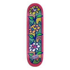 Santa Cruz Santa Cruz Delfino Flower Crew VX Skateboard Deck 8.25"