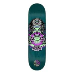 Santa Cruz Santa Cruz Delfino Fortune Teller Glow VX Skateboard Deck 8.25"