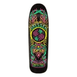 Volcome Shop 17 Santa Cruz Santa Cruz Dressem Rose Crew Two Shaped Pro Skateboard Deck 9.31"