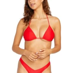 Volcom Volcom Simply Solid Slide Triangle Bikini Top